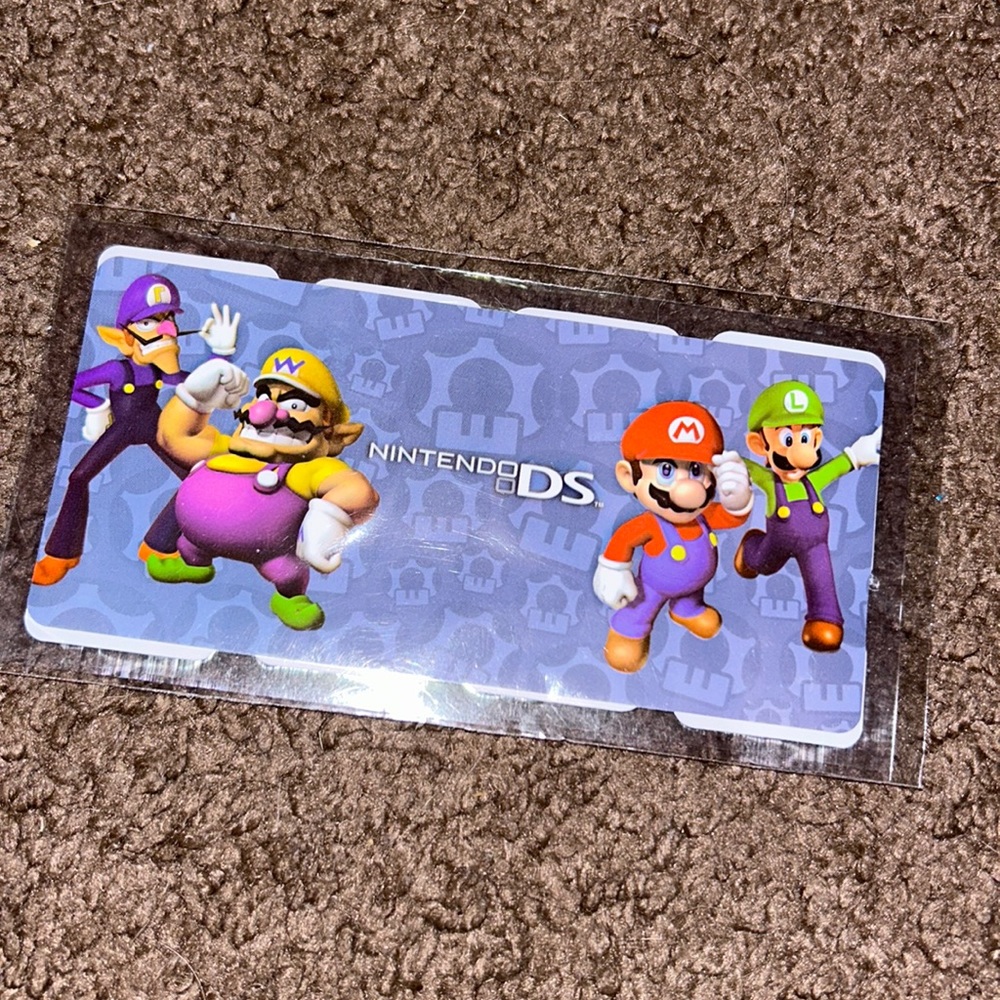 Nintendo DS Mario and friends accessories